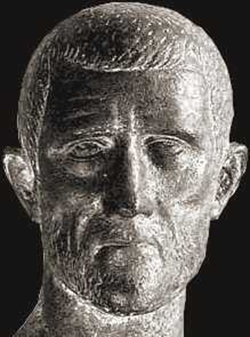 Buste van Romeins Keizer Aurelianus (270 - 275 n. C)