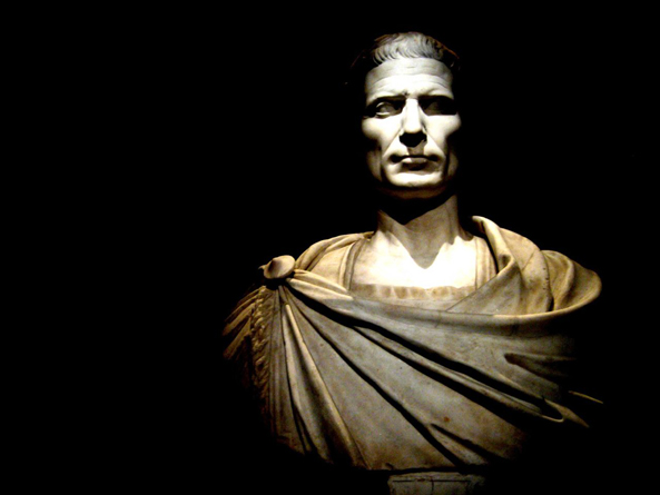 Borstbeeld van Julius Caesar.