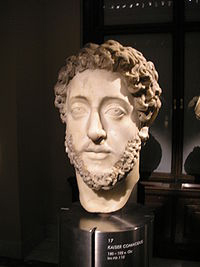 Commodus' buste in het Kunsthistorisches Museum te Wenen.