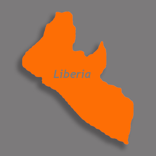 kaart liberia