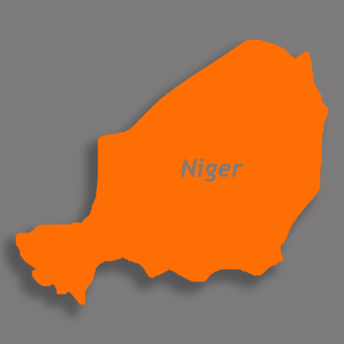 kaart niger