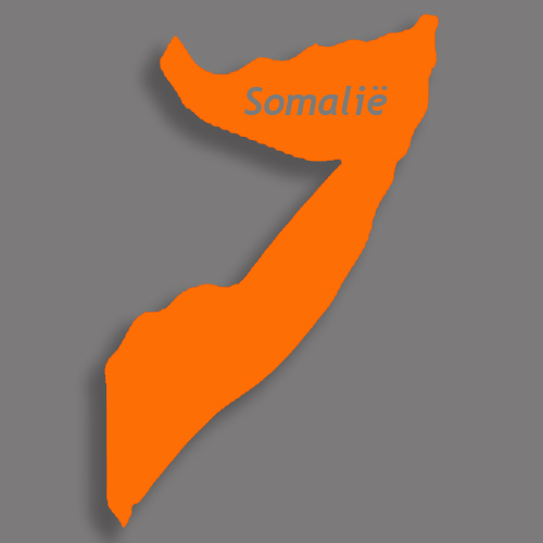 kaart somalië