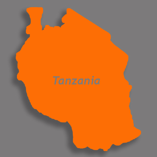 kaart tanzania