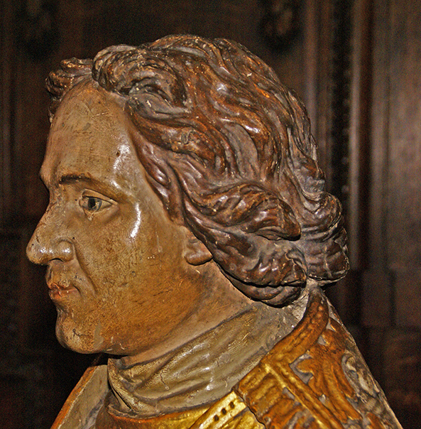 Luik, Sint-Jacobskerk: beeld (1691) van Notger.