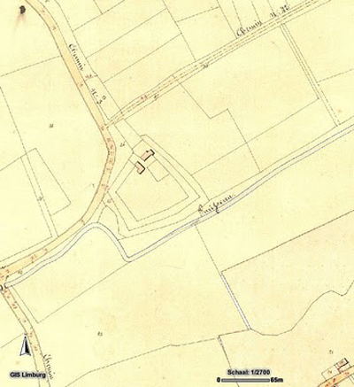 De Oude Schans in de atlas der buurtwegen (1841)