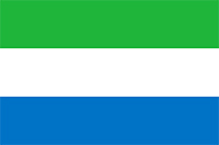 Vlag Sierra Leone