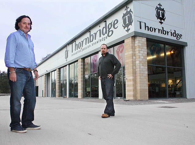 Brouwerij Thornbridge, Ashford-in-the-Water, Derbyshire, Engeland.