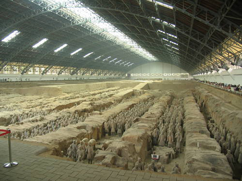 Mausoleum van de eerste Qin-keizer (Terracottaleger)