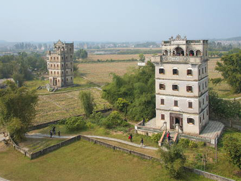 Diaolou en dorpen in Kaiping