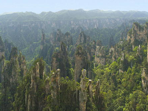 Berglandschap van Wulingyuan