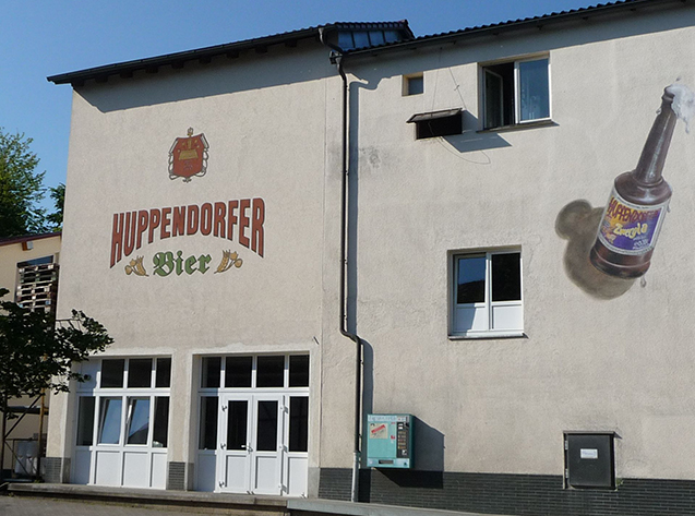 Brouwerij Huppendorfer Bier, Königsfeld, Zuidoost-Duitsland.