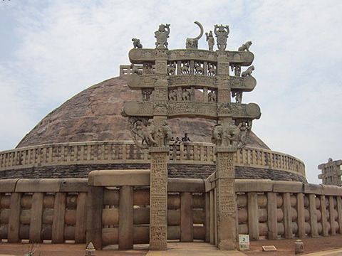 Boeddhistische monumenten bij Sanchi