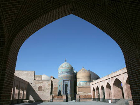 Ensemble van Khnegh en het heiligdom van sjeik Safi al-din in Ardabil