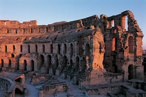 Tunesi� - Amfitheater in El Djem